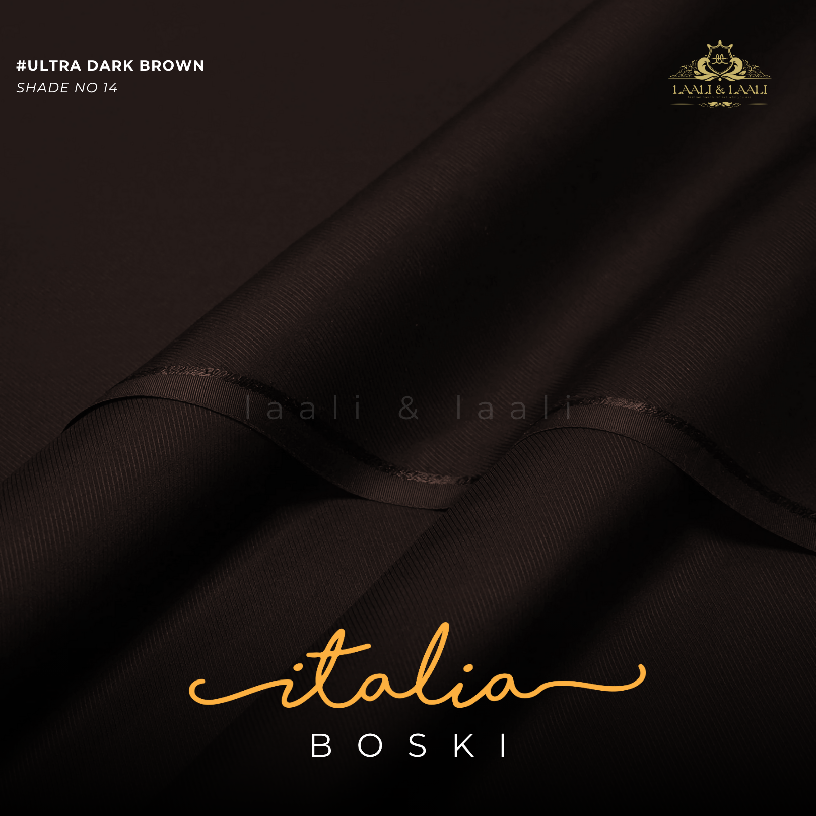 Italian Boski - Ultra Dark Brown by LAALI & LAALI