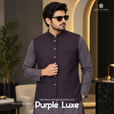 Purple Luxe – Imported Waistcoat