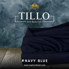 TILLO - Soft Boski Fall Premium Wash n Wear by LAALI & LAALI