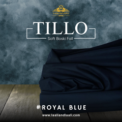 TILLO - Soft Boski Fall Premium Wash n Wear by LAALI & LAALI
