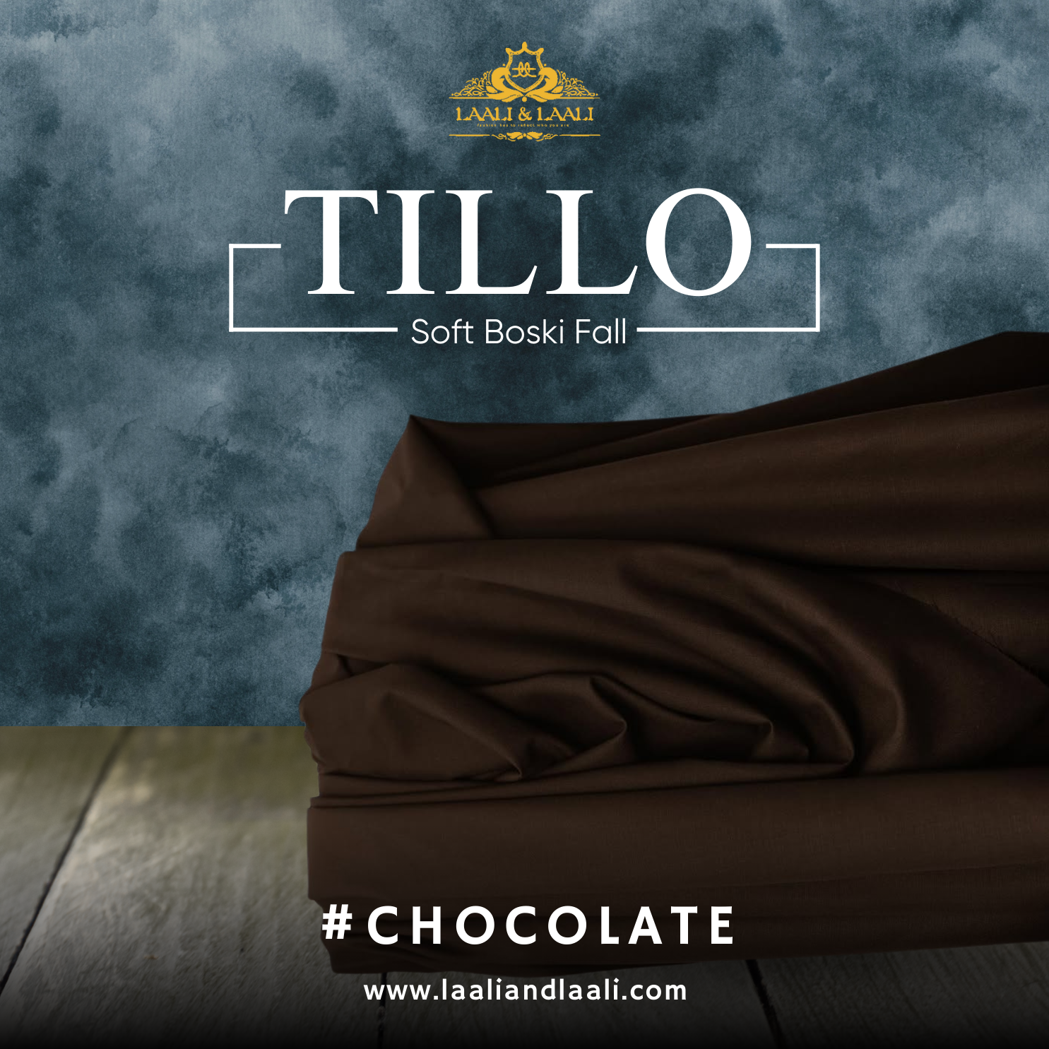 TILLO - Soft Boski Fall Premium Wash n Wear by LAALI & LAALI