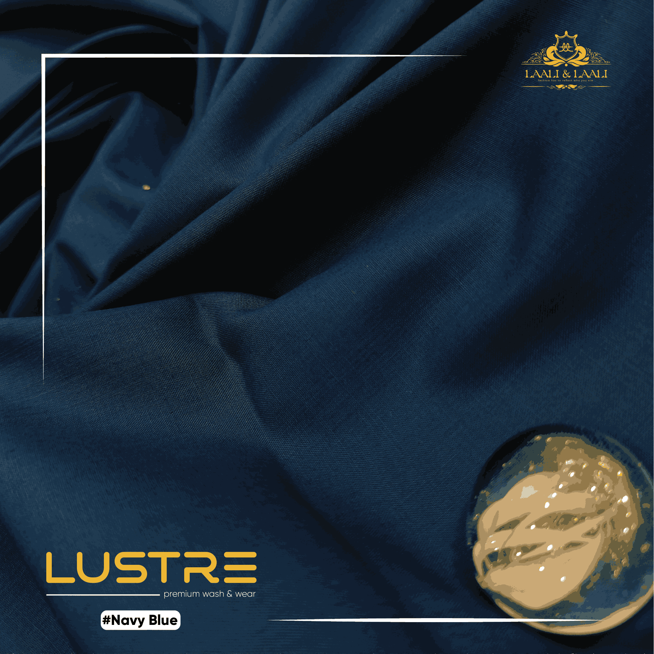 LUSTRE Premium Wash n Wear by LAALI & LAALI