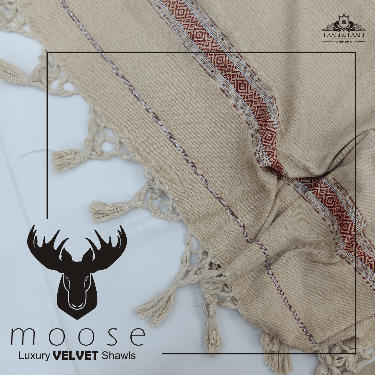 Men’s velvet shawl in black – elegant groom’s wedding wear in Pakistan