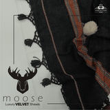 Luxury velvet men’s shawl in 7 colors – ideal for weddings and parties