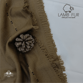 Elegant men’s lamb wool shawl in black color – traditional Pakistani winter fashion