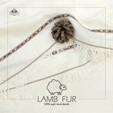Laali & Laali premium lamb fur wool shawl for men in Pakistan – soft and warm winter wear