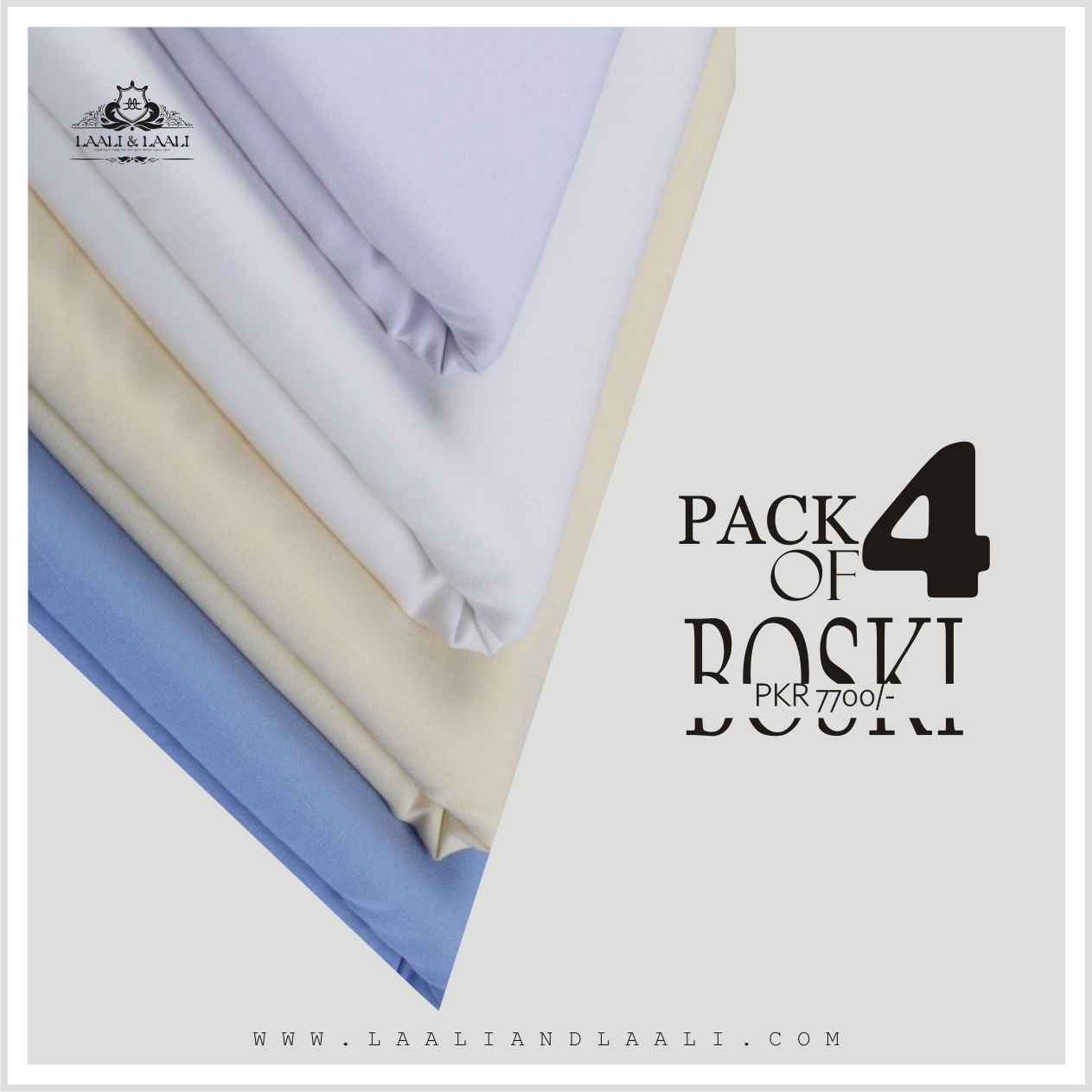 Pack of Four Roman Boski - LAALI & LAALI