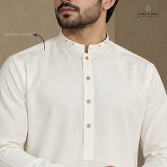 Empire Creem - imported textured Ready to wear Kameez Shalwar