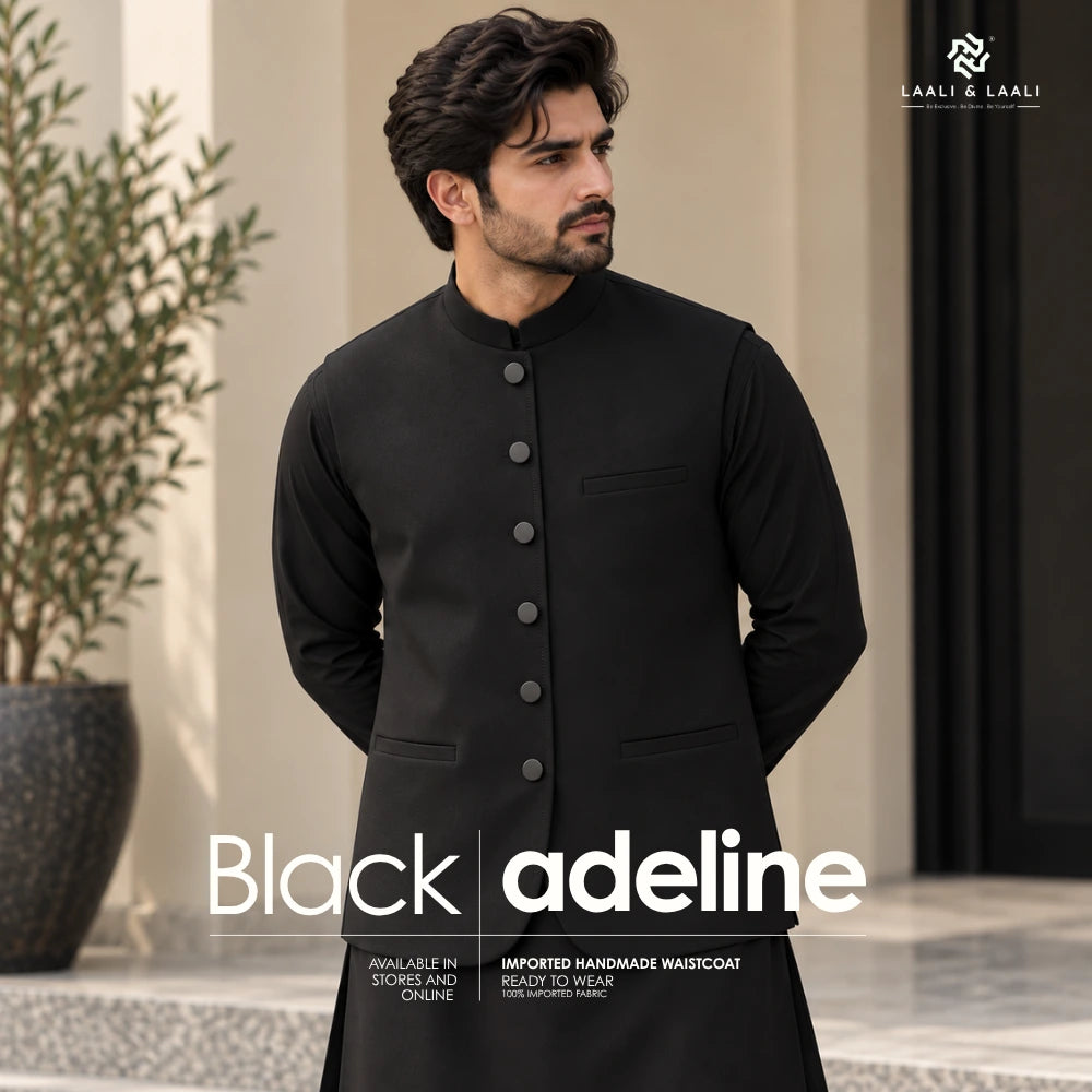 Black Adeline – Imported Waistcoat