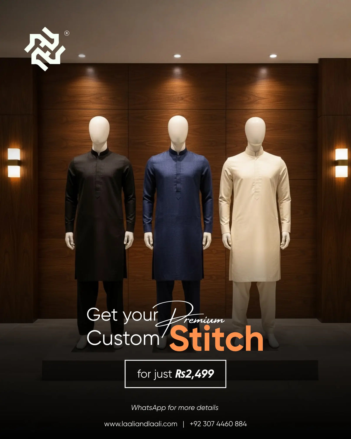 Custom Stitch per suit